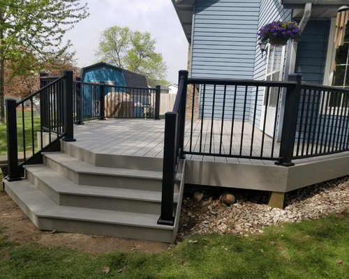 Ipe Hardwood Deck - Edina, MN